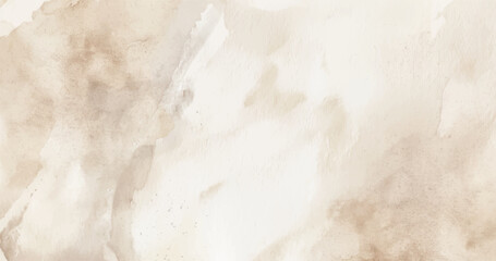 Abstract horizontal watercolor background. Hand drawn vector texture. Brush stroked painting pastel color watercolour