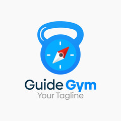 Guide Gym Logo Design Template. Good for Business, Agency, Community and Organization