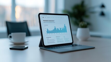 A web page loading instantly on a smartphone, with the developer monitoring network requests in the background, photorealistic, hyper-resolution, mobile-first performance