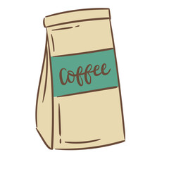 Retro Elements Bag Coffee Beans