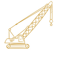 Engineering vehicle Cranes