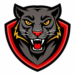 Panther Logo Vector Art Illustration