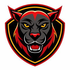 Fototapeta premium Panther Logo Vector Art Illustration