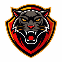 Panther Logo Vector Art Illustration