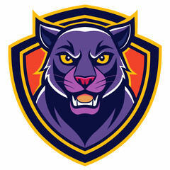 Fototapeta premium Panther Logo Vector Art Illustration
