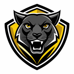 Panther Logo Vector Art Illustration