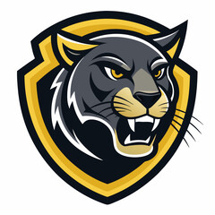 Panther Logo Vector Art Illustration
