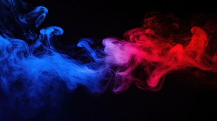 Abstract Smoke Art