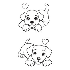 Fototapeta premium a sleeping bulldog with love