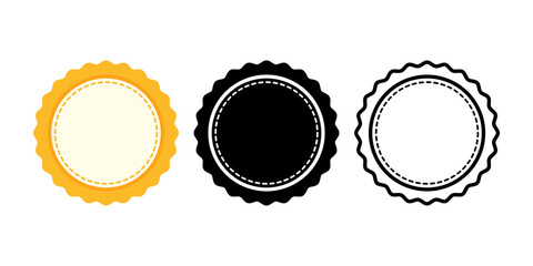 Set of Badge icons. for mobile concept and web design. vector illustration on white background