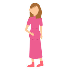 Woman Pregnancy Characters