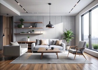 Minimalist design with clean lines