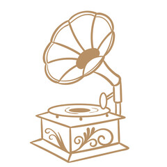 Vintage Elements Gramophone