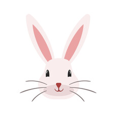 Animal Baby Face Elements Rabbit