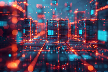Container Orchestration Platforms in a Data Center Concept Featuring Kubernetes Clusters
