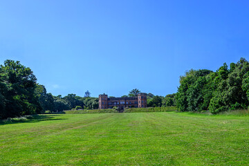 Obraz premium Mount Edgcumbe House a stately home in the parish of Maker Cornwall England