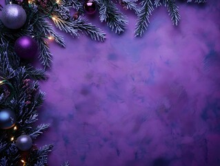 Beautiful Christmas Background with copy space