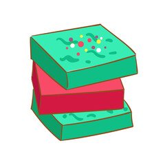 Party and Sweet Food Blondie