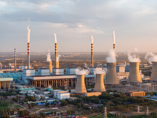 view of power station