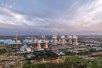 view of power station