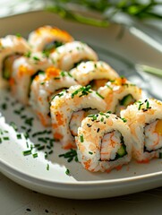 Delicious Shrimp Sushi Rolls: A Culinary Masterpiece
