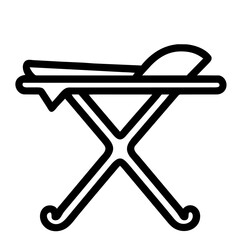 Adjustable Ironing Board for Efficient Clothing Care