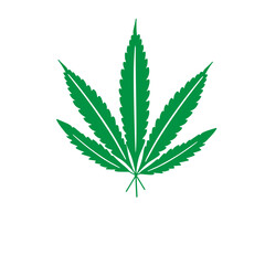 cannabis leaf