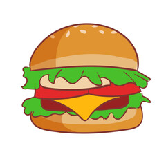 Fast Food Burger