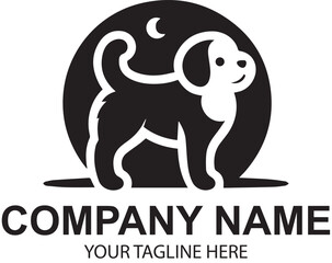 vector pet logo design 