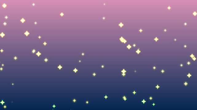 Background with rising diamond-shaped glitter, 4k 05