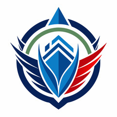 Obraz premium Modern Logo Design - White Background Vector Illustration