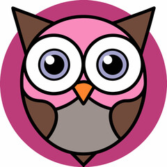 Owl Logo Vector Art