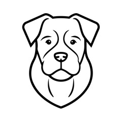 Rottweiler Vector Logo Design