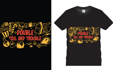 Grim Reaper with scythe double toil and trouble.