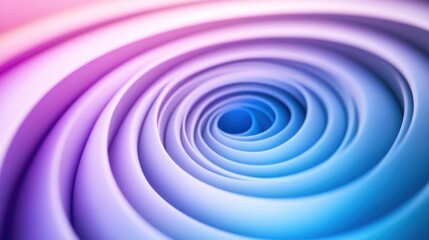 Obraz premium Abstract Circular Pattern with Pastel Colors