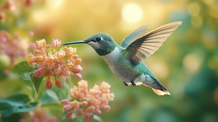 Fototapeta premium Hummingbird in Flight