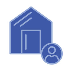 Real Estate Broker icon Design