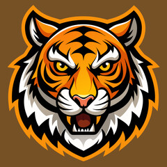 Fototapeta premium Tiger Logo Vector Art