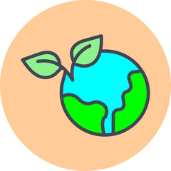 Earth Vector Icon