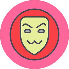 Hacker Mask Vector Icon