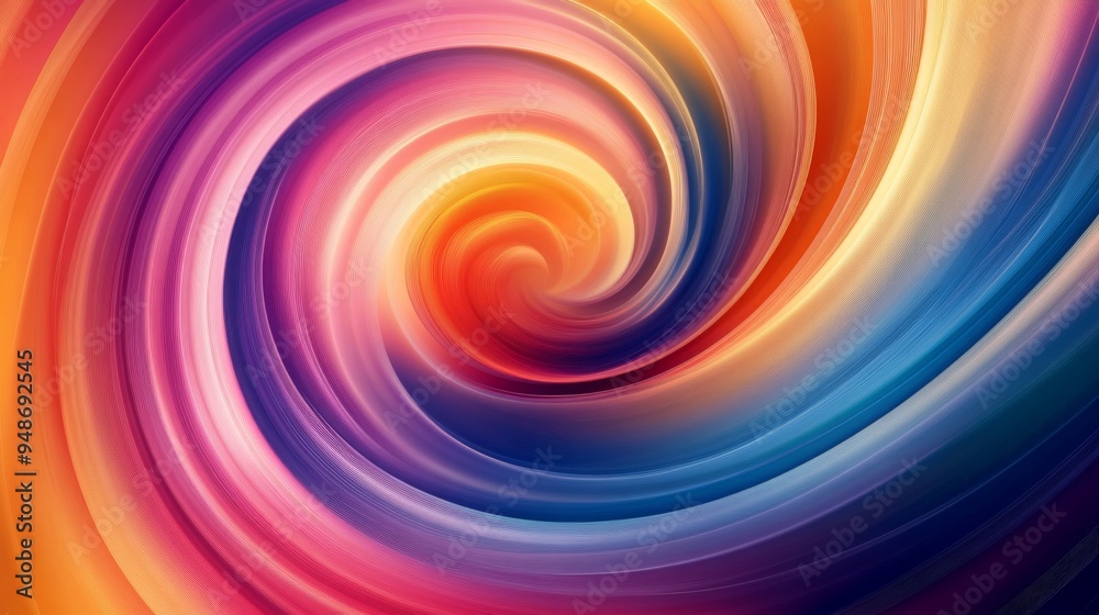 Aufkleber A vibrant abstract background with swirling colors and gradients blending seamlessly, creating a dynamic and visually striking effect.