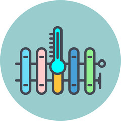 Radiator Vector Icon