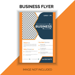 Corporate Business flyer template vector design
