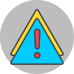 Warning Sign Vector Icon