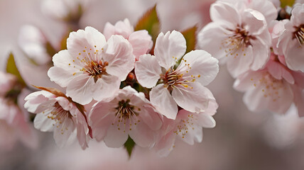 Fototapeta premium Vibrant Wildflower Meadow in Full Bloom with a Soft Focus Background