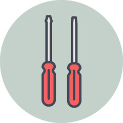 Screwdriver Vector Icon