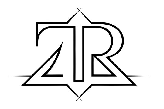 TR Logo Vector Art Design