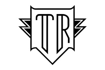 TR Logo Vector Art Design