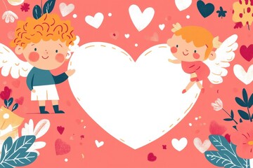 Obraz premium Angelic Love