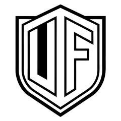 UF Logo Vector Design
